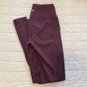 lululemon leggings 28” inseam with pockets